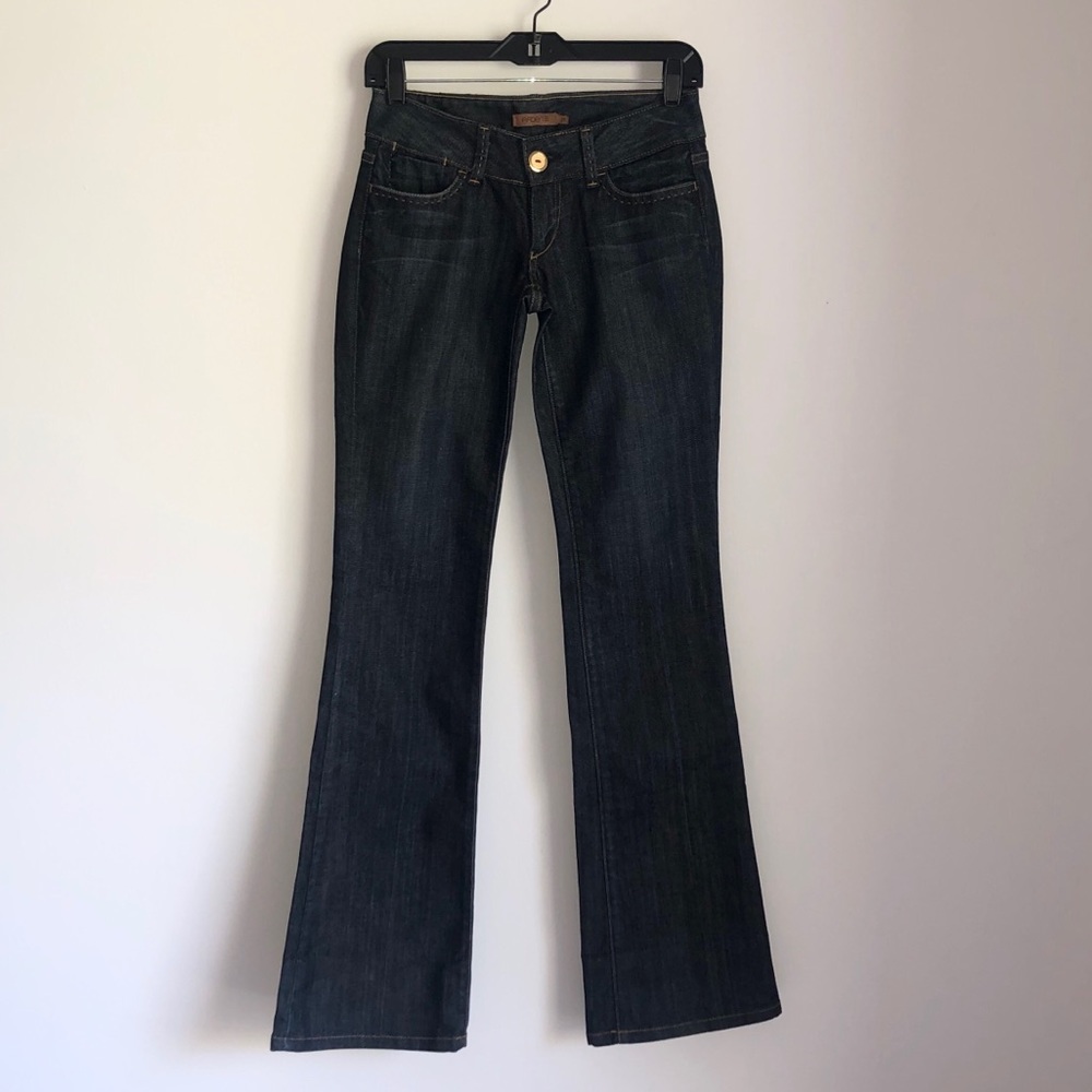 Arden B slim flare jeans